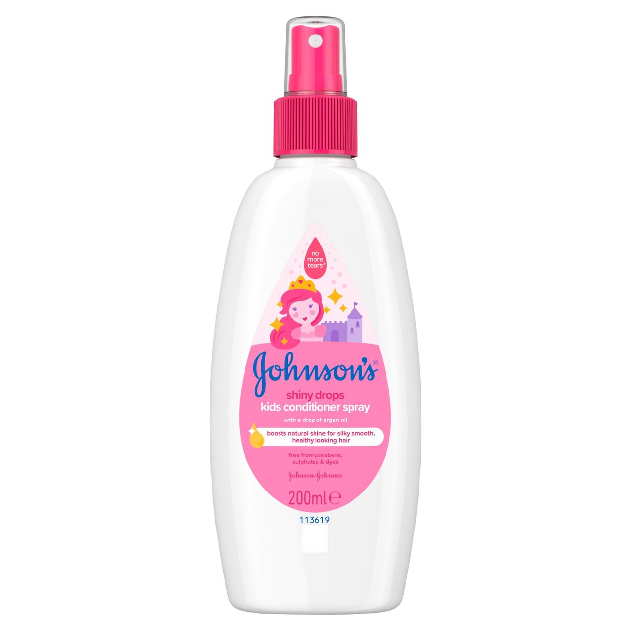 Johnsons Shiny Drops Kids Conditioner Spray With Argan Oil 200ml Britannia Lk